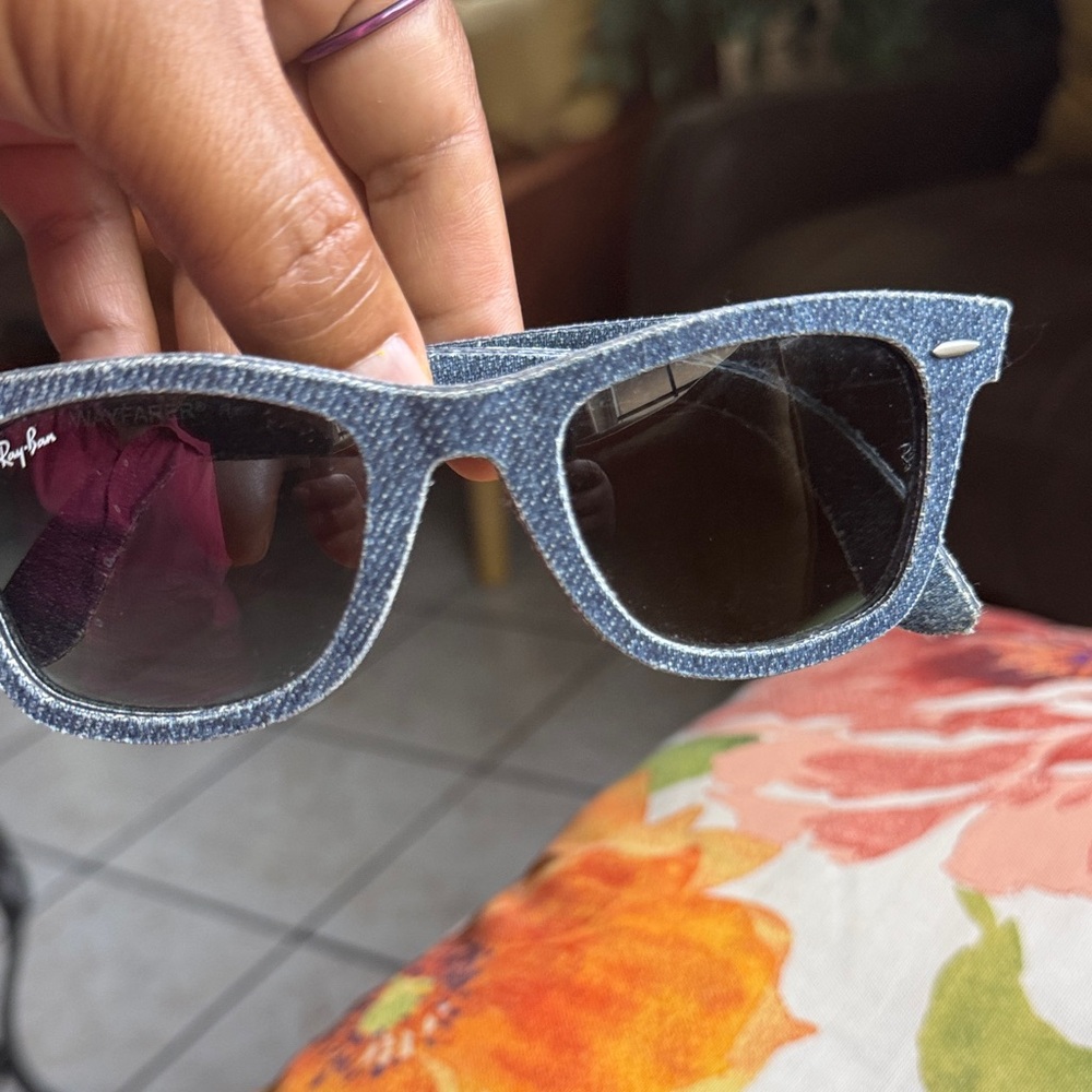 Ray-Ban Blue Denim Wayfarer Sunglasses